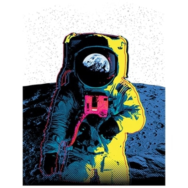 T-Shirt - kurzarm - spaceman
